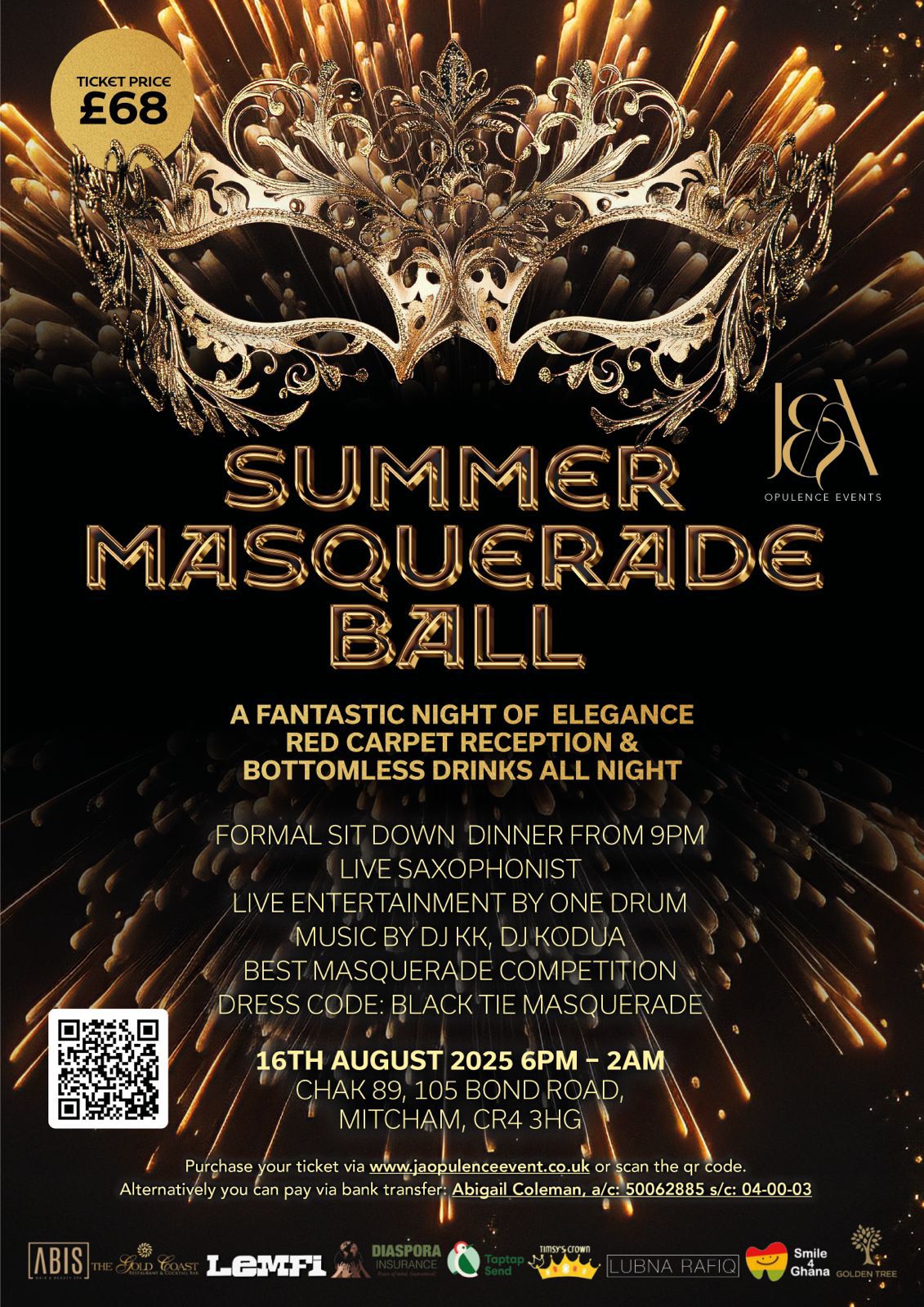 Summer Ball Masquerade